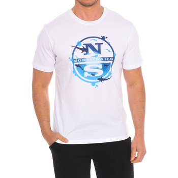 Vêtements Homme T-shirts manches courtes North Sails 9024120-101 Blanc