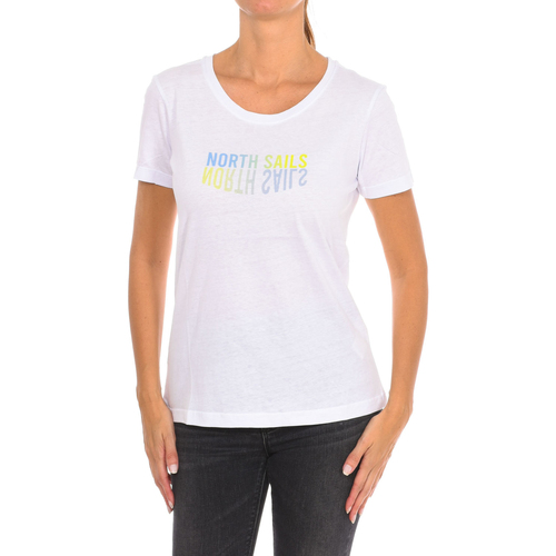 Vêtements Femme T-shirts manches courtes North Sails 9024290-101 Blanc