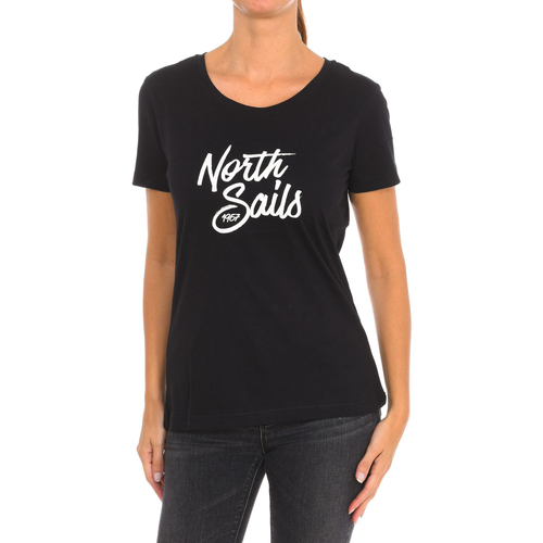 Vêtements Femme T-shirts manches courtes North Sails 9024300-999 Noir