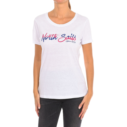 Vêtements Femme T-shirts manches courtes North Sails 9024310-101 Blanc