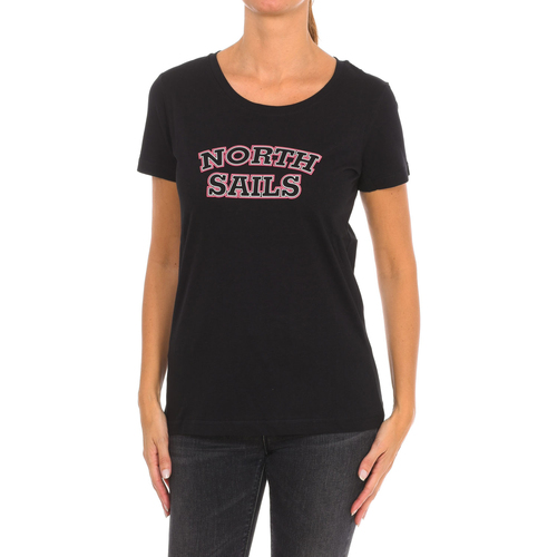 Vêtements Femme T-shirts manches courtes North Sails 9024320-999 Noir