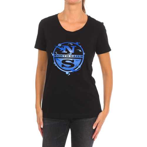 Vêtements Femme T-shirts manches courtes North Sails 9024340-999 Noir