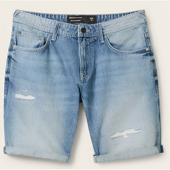 Vêtements Homme Shorts / Bermudas Tom Tailor - Short en jean - bleu délavé Autres