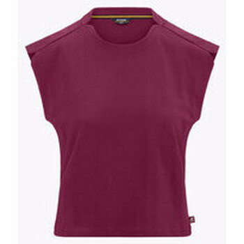 Vêtements Femme T-shirts manches courtes K-Way Tee-shirt Limmy bordeaux-047225 Bordeaux