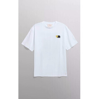 t-shirt gertrude + gaston  tee-shirt manches courtes edmond blanc-047371 