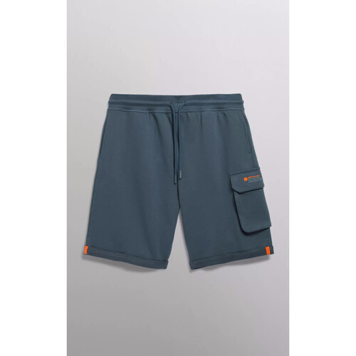 Vêtements Homme Shorts / Bermudas Gertrude + Gaston Short cargo molleton Ivan gris-047377 Gris