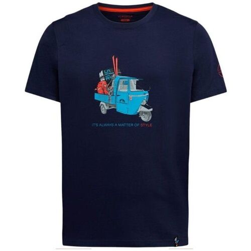 Vêtements Homme New Balance Nume La Sportiva T-shirt Ape Homme Deep Sea Bleu