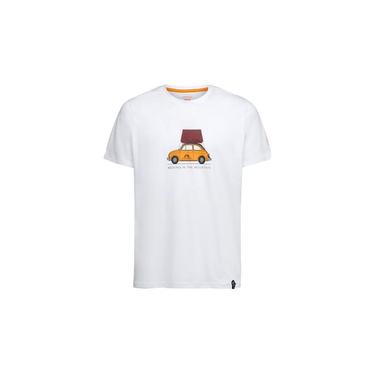 Vêtements Homme T-shirts manches courtes La Sportiva T-shirt Cinquecento Homme White/Sangria Blanc