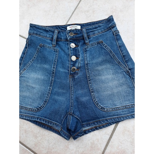 Vêtements Femme Shorts / Bermudas Morgan SHORT EN JEAN Bleu