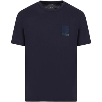 Vêtements Homme T-shirts & Polos EAX T-Shirt Bleu