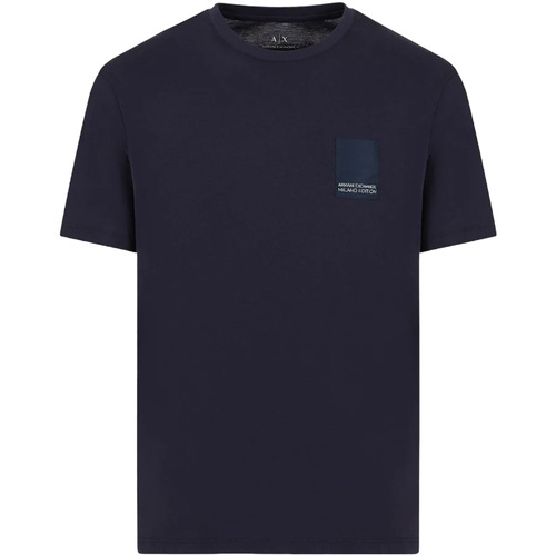 Vêtements Homme T-shirts & Polos EAX T-Shirt Bleu