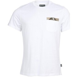 Vêtements T-shirts & Polos Barbour  Blanc