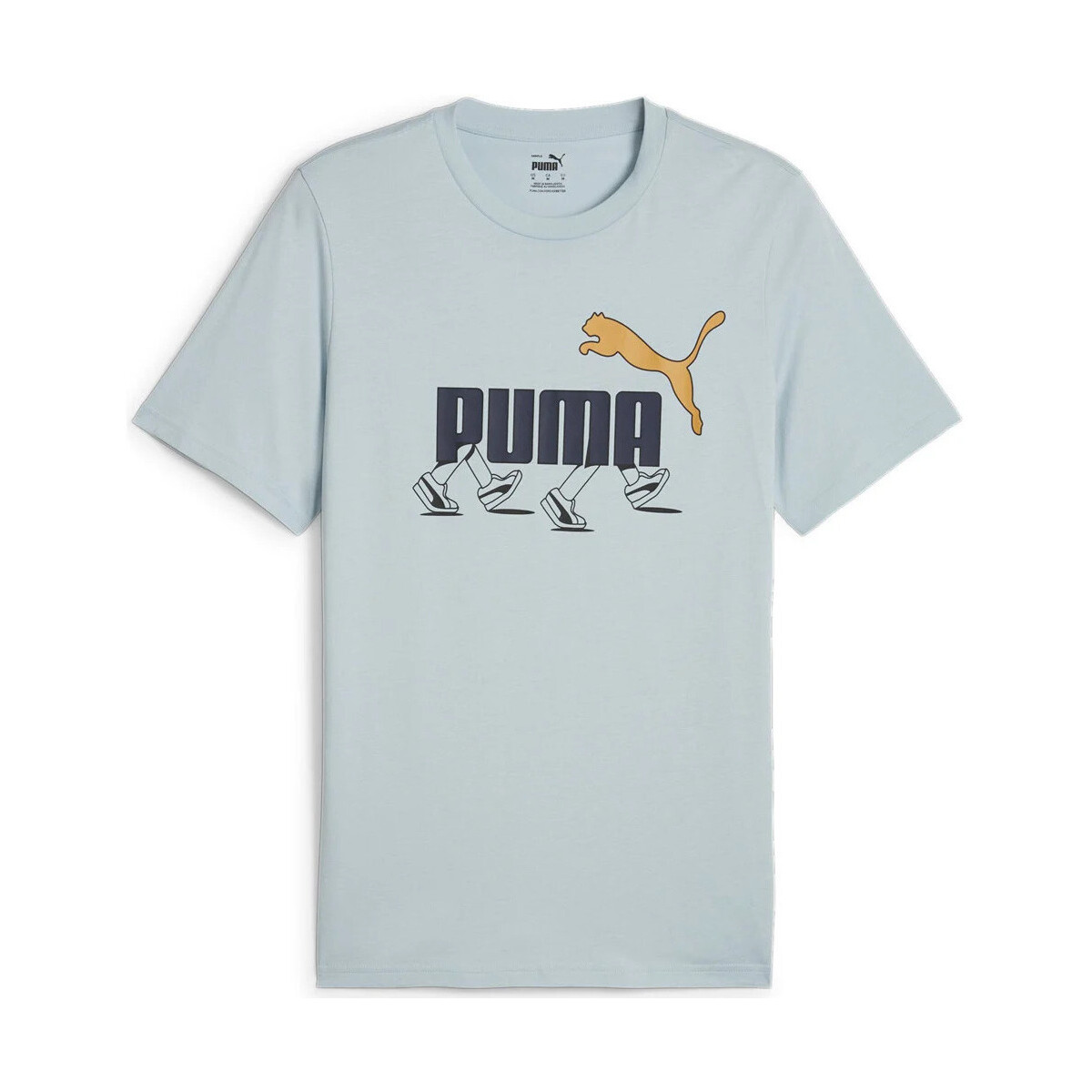 Vêtements Homme Polos manches courtes Puma GRAPHICS Sneaker Tee Bleu