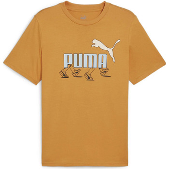 Puma GRAPHICS Sneaker Tee Orange