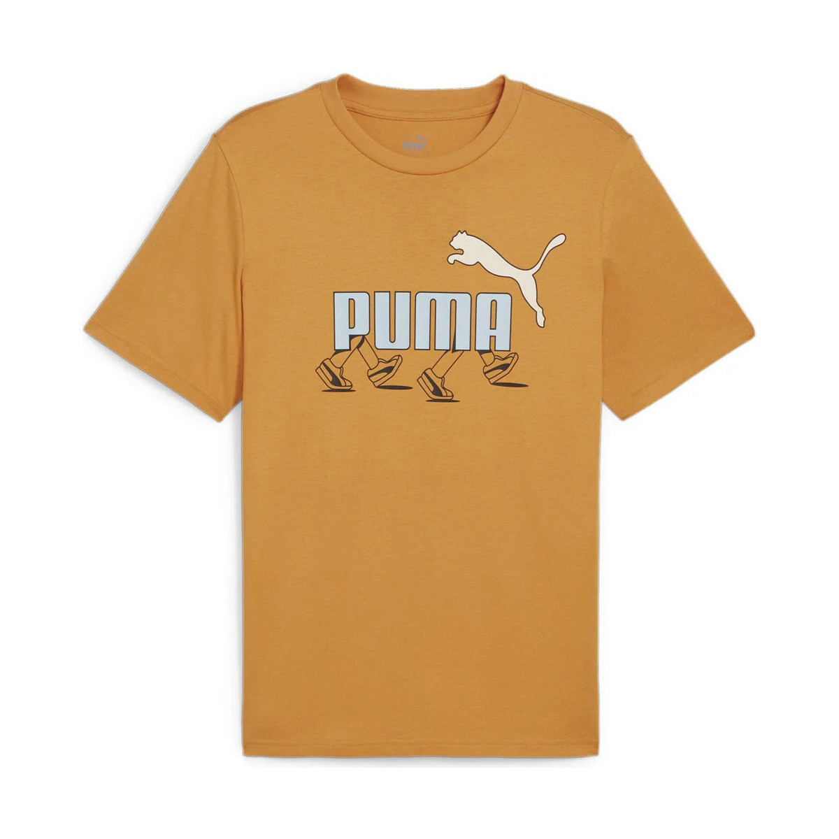 Vêtements Homme Polos manches courtes Puma GRAPHICS Sneaker Tee Orange