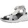 Chaussures Femme Sandales et Nu-pieds Cetti SANDALE CUÑA  1317 CUIR BLANC-LEO Blanc