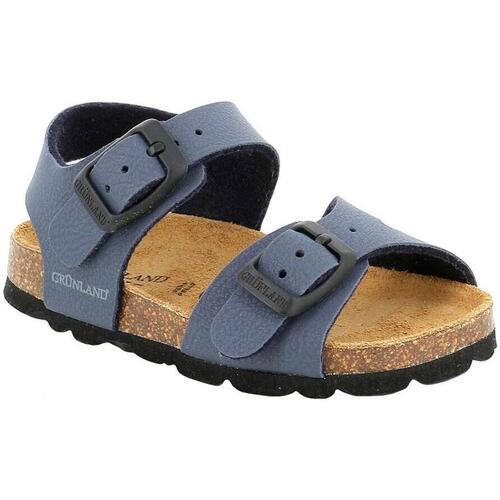 Chaussures Enfant Sandales et Nu-pieds Grunland GRU-ZAL-SB0025-BL Bleu
