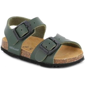 Chaussures Enfant Sandales et Nu-pieds Grunland GRU-ZAL-SB0027-BO Vert