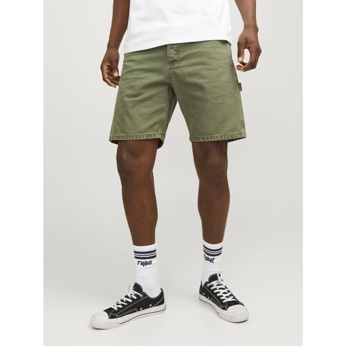 Vêtements Homme Shorts / Bermudas Jack & Jones 12252814 CARPENTER SHORT-DEEP LICHEN GREEN Vert