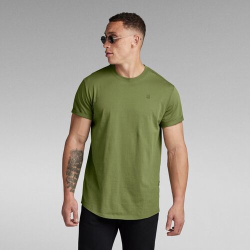 Vêtements Homme T-shirts & Polos G-Star Raw D16396 B353 LASH-724 SAGE Vert