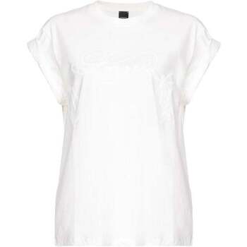 Vêtements Femme T-shirts manches courtes Pinko  Blanc