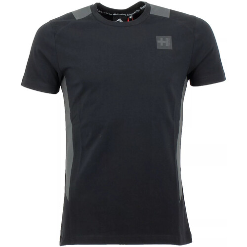 Vêtements Homme Le Coq Sportif Helvetica Tee-shirt Noir
