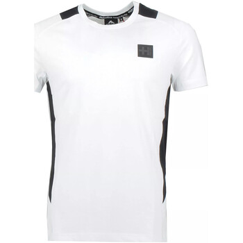 Vêtements Homme Le Coq Sportif Helvetica Tee-shirt Blanc