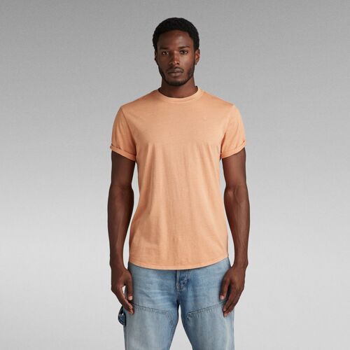 Vêtements Homme T-shirts & Polos G-Star Raw D16396-2653 LASH-G385 PEACH BLOOM GD Orange