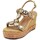 Chaussures Femme Sandales et Nu-pieds Menbur Femme Sandales, Faux Cuir, Bijoux - 25118 Orange