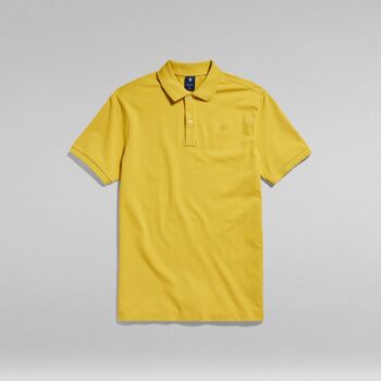 Vêtements Homme T-shirts & Polos G-Star Raw D11595 5864 DUNDA SLIM-348 DARK LEMON Jaune