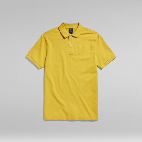 Vêtements Homme T-shirts & Polos G-Star Raw D11595 5864 DUNDA SLIM-348 DARK LEMON Jaune