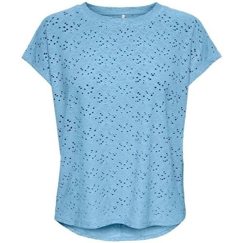 Vêtements Femme T-shirts & Polos Only 15231005 SMILLA-CLEAR SKY Bleu