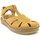 Chaussures Femme Sandales et Nu-pieds On Foot SANDALE  CYNARA 241 CUIR MOSTAZA Jaune