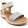 Chaussures Femme Sandales et Nu-pieds Paula Urban SANDALE  27-653 CUIR BLANC Blanc
