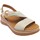 Chaussures Femme Sandales et Nu-pieds Paula Urban SANDALE  24-662 CUIR OFFWHITE Blanc