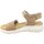 Chaussures Femme Sandales et Nu-pieds On Foot SANDALE  BORA 90500 CUIR GRIS Marron