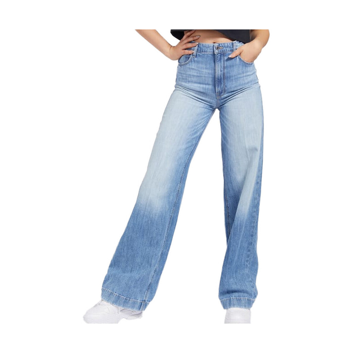 Vêtements Femme Jeans Guess G-W1GA09D4CV2 Bleu