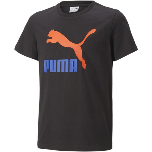 Vêtements Garçon T-shirts & Polos Puma 539526-01 Noir