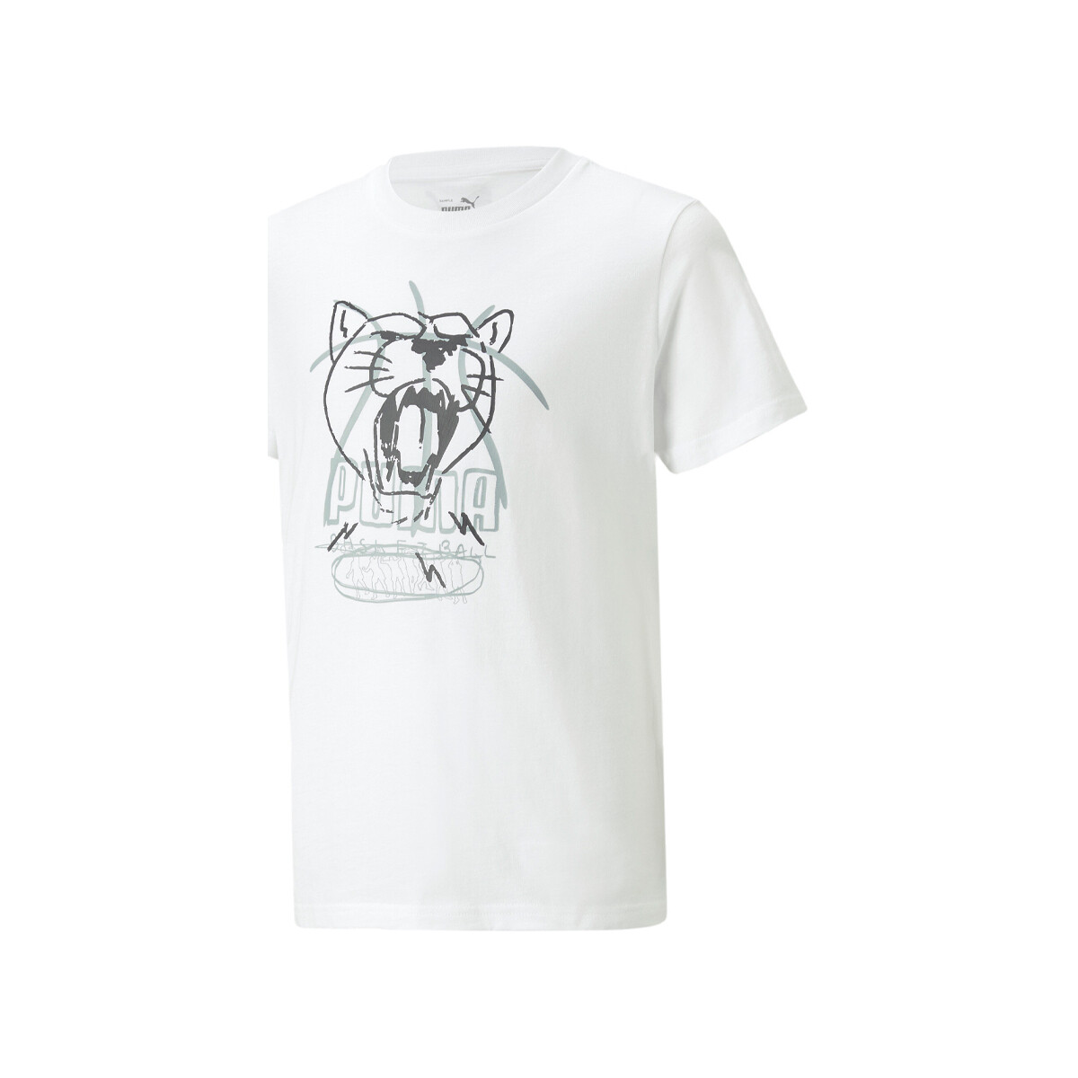 Vêtements Garçon T-shirts & Polos Puma 538467-02 Blanc