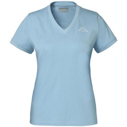Vêtements Femme T-shirts the & Polos Kappa 303H0P0 Bleu