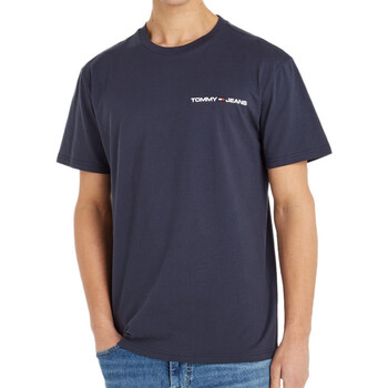 Vêtements Homme T-shirts & Polos Tommy Hilfiger DM0DM16878 Bleu