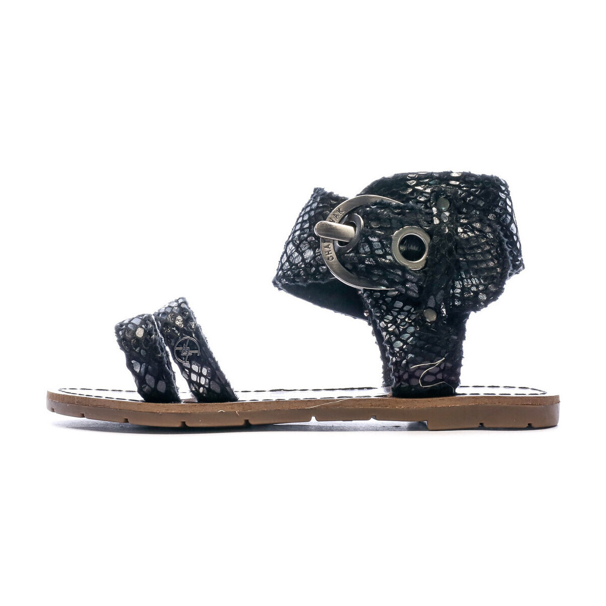 Chaussures Fille Sandales et Nu-pieds Chattawak 11-J PACOME Noir