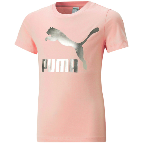 Vêtements Fille T-shirts & Polos Puma sutamina 530208-66 Rose