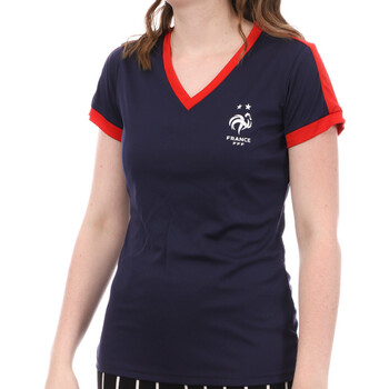Vêtements Femme T-shirts manches courtes FFF HCF227 GA Bleu