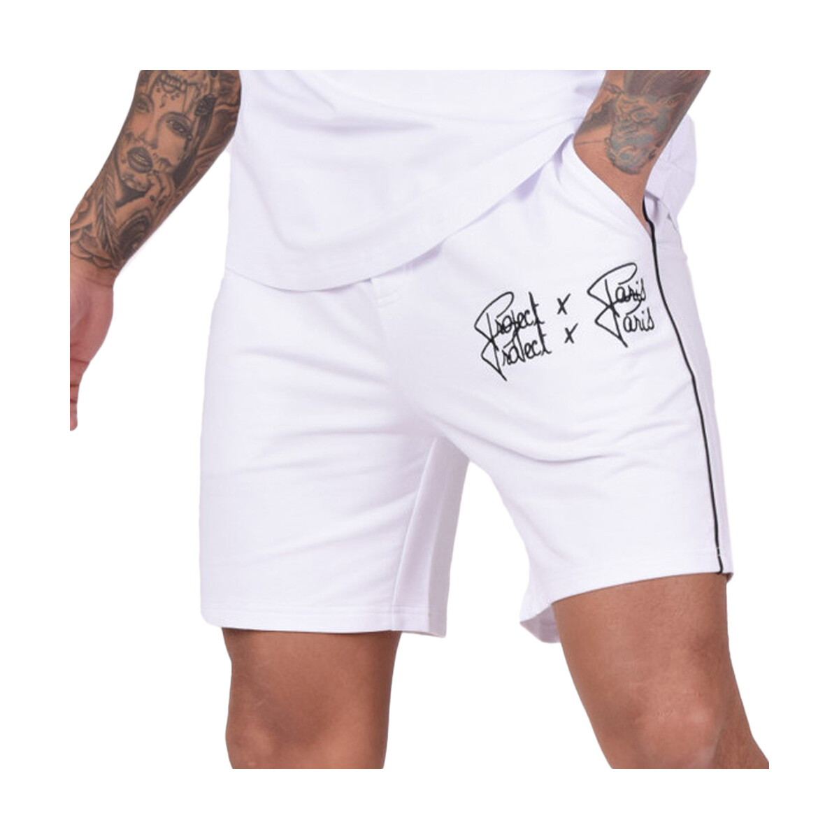 Vêtements Homme Shorts / Bermudas Project X Paris PXP-2240215 Blanc