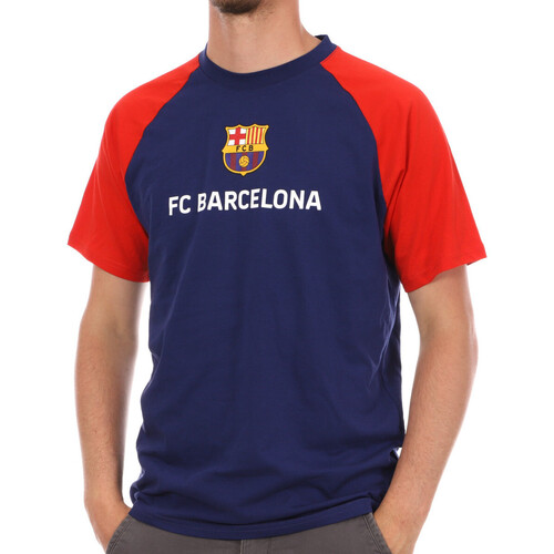 Vêtements Homme T-shirts & Polos Fc Barcelona B19053 C Bleu