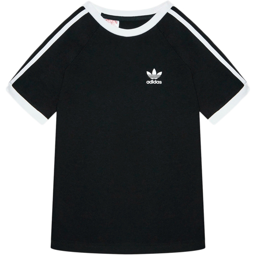 Vêtements Garçon T-shirts & Polos adidas Originals H35545 Blanc