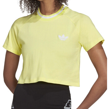 Vêtements Femme T-shirts manches courtes adidas Originals H20255 Jaune