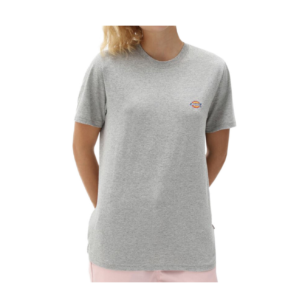 Vêtements Femme Ralph Lauren Kids logo-printed T-shirt dress DK0A4XDAGYM1 Gris