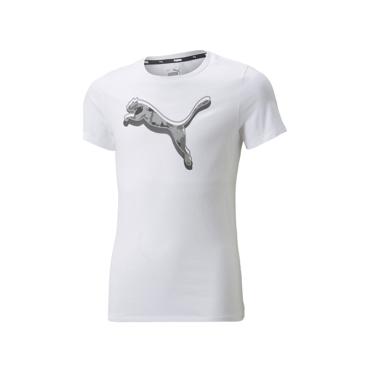 Vêtements Fille T-shirts & Polos Puma 846937-02 Blanc